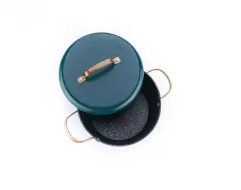Korkmaz A2607 Vintage Green ქვაბების ნაკრები იდეალურია თანამედროვე სამზარეულოსთვის. თბილისი - photo 2