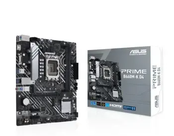 Დედა დაფა Asus Prime B660M-K D4 90Mb1950-M1Eay0 თბილისი