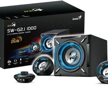 Genius SW-G2.1 1000 არის 2.1 არხიანი გეიმინგ აუდიო სისტემა თბილისი