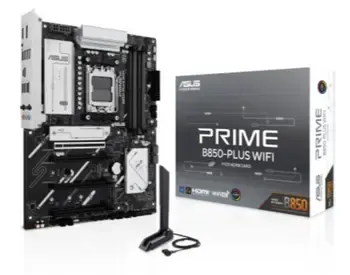 Asus Prime B850-Plus Wifi დედა დაფა თქვენს სისტემას აძლიერებს უახლესი ტექნოლოგიებით. თბილისი