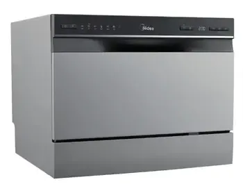 Midea MCFD55S460Si ჭურჭლის სარეცხი მანქანა არის კომპაქტური და თანამედროვე მოწყობილობა თბილისი