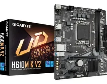 Დედა დაფა Gigabyte H610M K V2 1.0 2Ddr5 Lga1700 (9Mh61Mk52) გთავაზობთ მაღალი ხარისხის მუშაობას თბილისი
