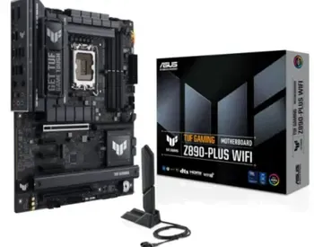 Asus TUF Gaming Z890-Plus Wifi 4Ddr5 Lga1851 - 90M არის თანამედროვე და საიმედო დედა დაფა, თბილისი