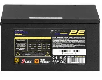 Блок питания 2E-Ep800Gm-140 Extra мощностью 800 Вт предназначен для мощных компьютерных систем. Тбилиси