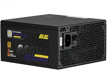 Блок питания 2E-Ep800Gm-140 Extra мощностью 800 Вт предназначен для мощных компьютерных систем. Тбилиси - изображение 1
