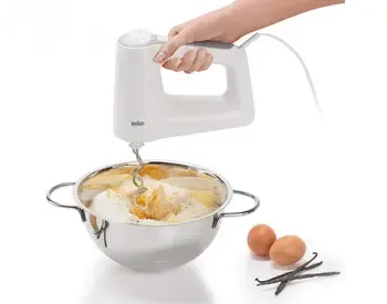 Მიქსერი Braun Hm3107Wh ხელის ტიპის საყოფაცხოვრებო აპარატია, რომლის სიმძლავრე 500 ვატს შეადგენს თბილისი - photo 4
