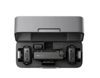 The DJI MIC Mini 2 TX + 1 RX + Charging Case microphone is designed to record high-quality and clear sound. Tbilisi