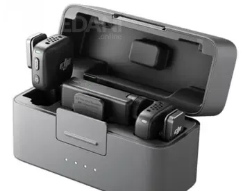 The DJI MIC Mini 2 TX + 1 RX + Charging Case microphone is designed to record high-quality and clear sound. Tbilisi - photo 2