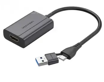 Vention Acyhb FHD/60Hz USB/USB-C to HDMI Converter is a universal and compact video adapter Tbilisi - photo 1