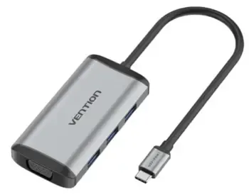 The Vention Tgshb 6-in-1 USB-C 4K/30Hz Docking Station is a practical solution Tbilisi