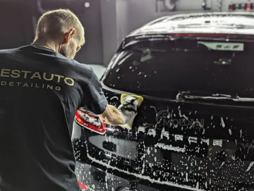 Детейлинг-мойка автомобиля 55 ₾ — Bestauto Гурамишвили თბილისი - photo 1
