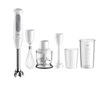 Braun Hb501Ai-Mq50220Mwh არის მძლავრი და მრავალფუნქციური ხელის ბლენდერი თბილისი