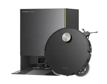 Dreame X60 Ultra Complete Black რობოტი მტვერსასრუტი უზრუნველყოფს მშრალი და სველი წმენდას, თბილისი
