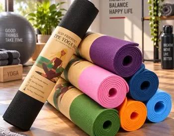 The TPE yoga mat is an ideal choice for your sports activities. Tbilisi