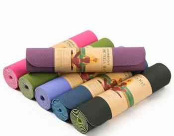 The TPE yoga mat is an ideal choice for your sports activities. Tbilisi