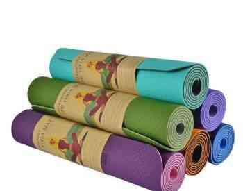 The TPE yoga mat is an ideal choice for your sports activities. Tbilisi