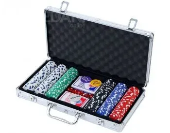 Პოკერის ფიშკები ნაკრები ჩიპები 300 ც პოკერი poker chips თბილისი - photo 1