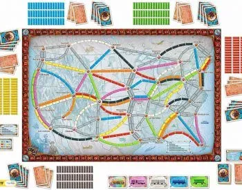 Настольная игра «Ticket to Ride» идеально подходит для тех, кто ищет захватывающую и стратегическую игру. Тбилиси