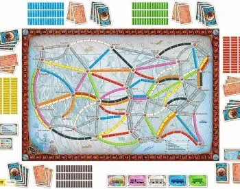 Настольная игра «Ticket to Ride» идеально подходит для тех, кто ищет захватывающую и стратегическую игру. Тбилиси - изображение 3