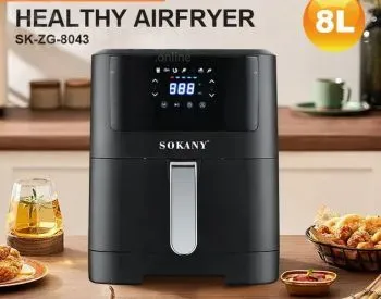 Sokany SK 8043 აეროგრილი არის შესანიშნავი არჩევანი თქვენი სამზარეულოსთვის. 8 ლიტრიანი ტევადობით, თბილისი - photo 1