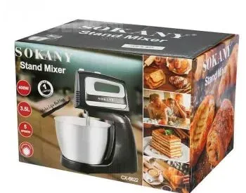 Sokany SX-6622 ჯამიანი მიქსერი იდეალურია სახლისთვის. მისი 3.5 ლიტრი მოცულობის ჯამით თბილისი - photo 1