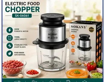 Ჩოპერი Sokany SK-06061 იდეალური არჩევანია სახლის სამზარეულოსთვის. მას აქვს 300 ვატის სიმძლავრე თბილისი