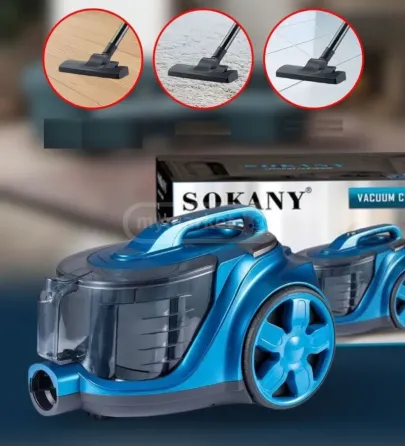 Მტვერსასრუტი Sokany SK-13005 აღჭურვილია მაღალი შეწოვის სიმძლავრით და ძლიერი 3600 ვატიანი ძრავით თბილისი