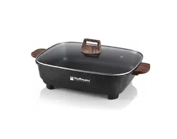 Გთავაზობთ Hoffmans HM-3061 ელექტრო ტაფას, რომელიც პრემიუმ ხარისხის ტეფალითაა დამზადებული თბილისი