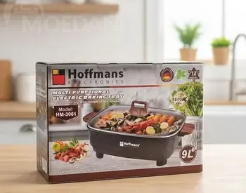 Გთავაზობთ Hoffmans HM-3061 ელექტრო ტაფას, რომელიც პრემიუმ ხარისხის ტეფალითაა დამზადებული თბილისი - photo 1