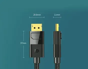 Hdmi to DP კაბელი Mindpure DisplayPort to Hdmi Cable 8K 1 მ თბილისი