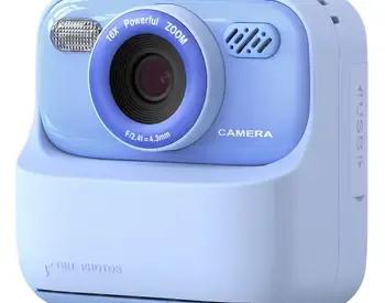 Საბავშვო კამერა Instant Print Camera P79 ლურჯი თბილისი