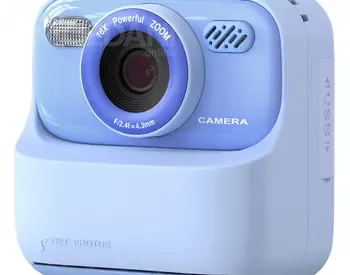 Საბავშვო კამერა Instant Print Camera P79 ლურჯი თბილისი - photo 1
