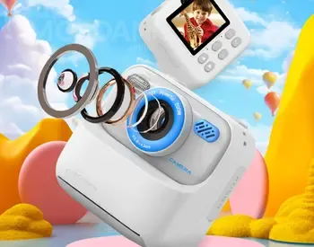Საბავშვო კამერა Instant Print Camera P79 ლურჯი თბილისი - photo 3
