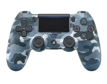 Უსადენო ჯოისტიკი PS4 Blue Camouflage თბილისი