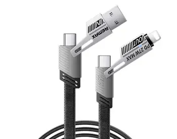 Დამტენის კაბელი 3-1ში Remax RC-C189 (Type-C/USB/Lightning) 6 თბილისი