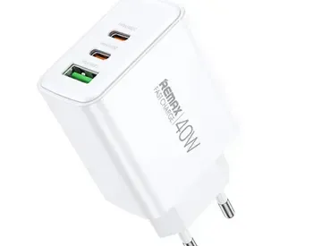 Დამტენი Remax RP-U123 (USB + 2 Type C) 40W თბილისი