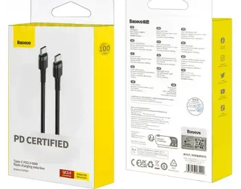 Კაბელი Baseus Catklf-GG1 (Type-C + Type-C) 60W თბილისი - photo 2