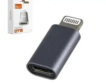 OTG ადაპტერი (Lightning to Micro USB) ISA P-05 თბილისი