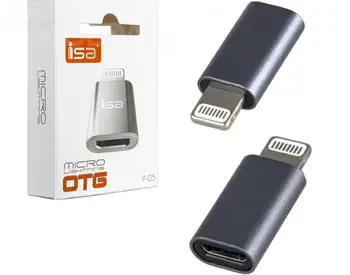 OTG ადაპტერი (Lightning to Micro USB) ISA P-05 თბილისი - photo 1