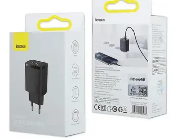 Დამტენი Baseus Ccxj-B01 (USB + Type-C) 20W თბილისი