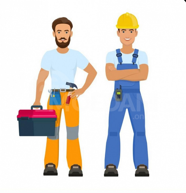 Workers in a stone workshop Tbilisi - photo 1