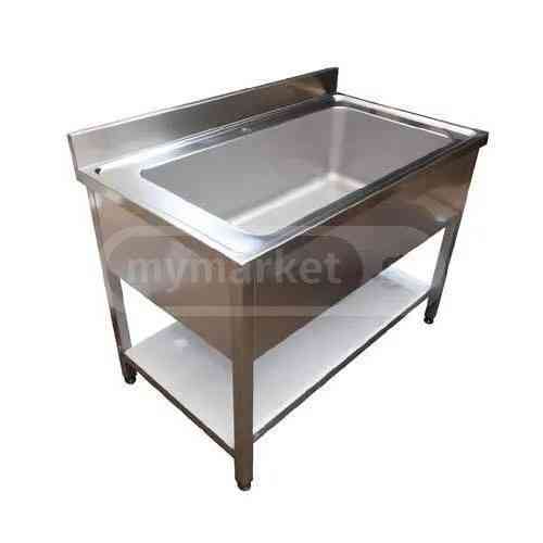 Sink with 1 bowl (stainless steel) 70*120 Tbilisi