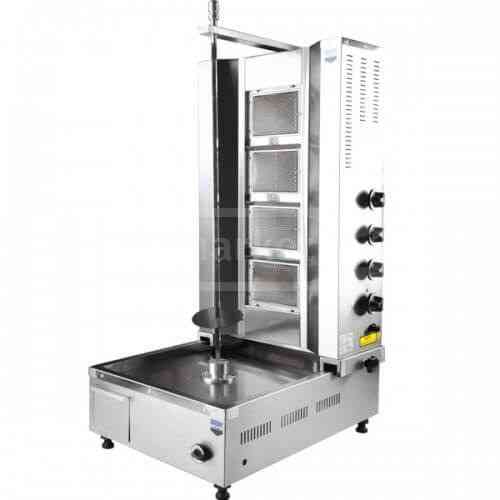 Shawarma machine with lower engine, gas, 4 burners Tbilisi