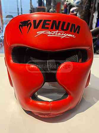 Кожаный боксерский шлем VENUM Тбилиси