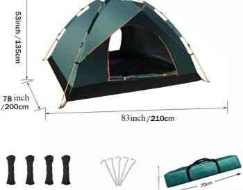 AUTO 4 კაციანი 2 ტენტიანი კარავი karavi палатка თბილისი