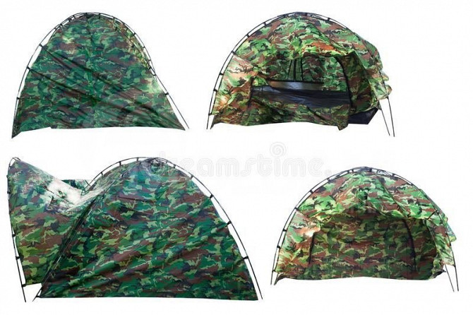 Camouflage tent 200x200 2 person karavi Tbilisi - photo 1