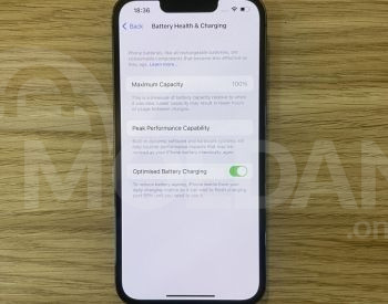 iPhone 13 pro 100% თბილისი - photo 2