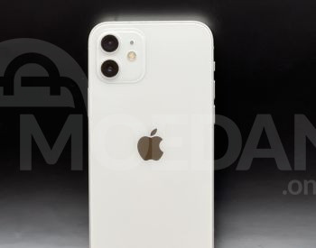 iPhone 12 white 128 gb. თბილისი - photo 1