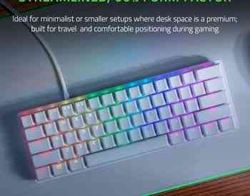 ✅ New ✅ Razer Huntsman Mini 60% Gaming Keyboard ✅ Tbilisi