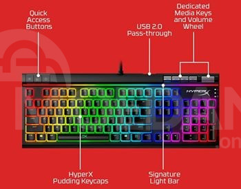 HyperX Alloy Elite 2 — механическая игровая клавиатура Тбилиси - изображение 2
